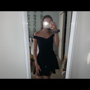 Navy Homecoming Dress